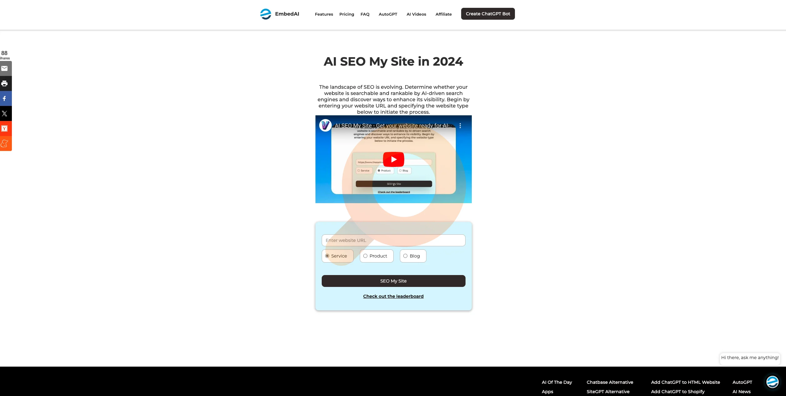 AI SEO My Site