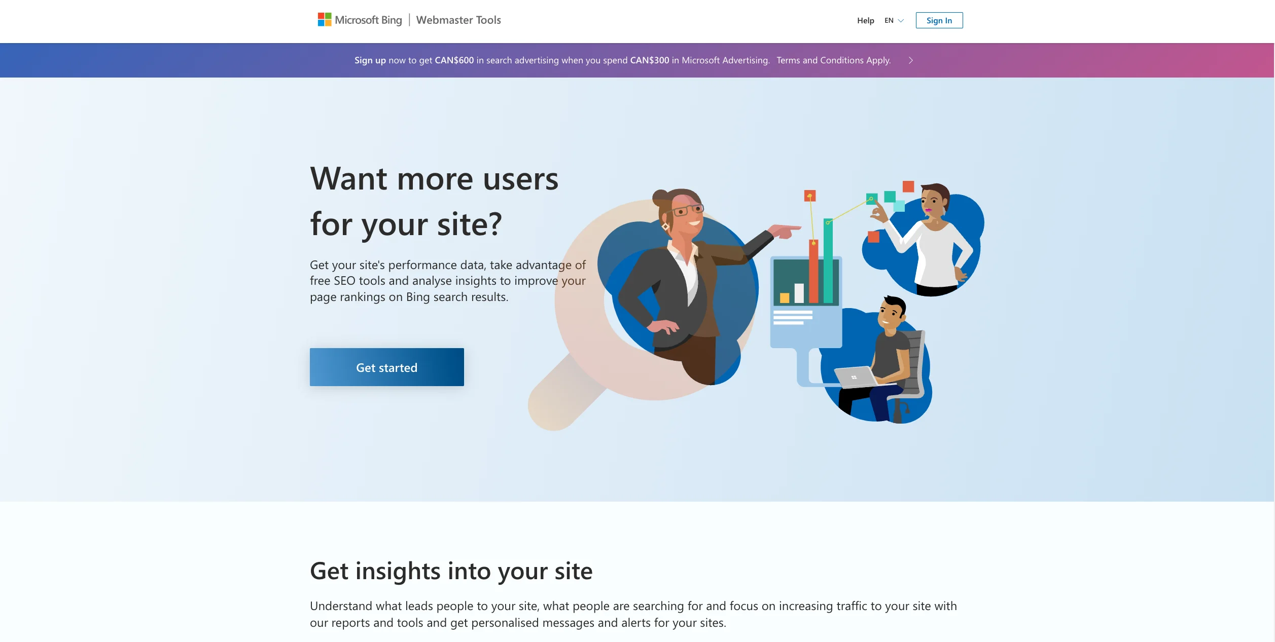 Bing Webmaster Tools