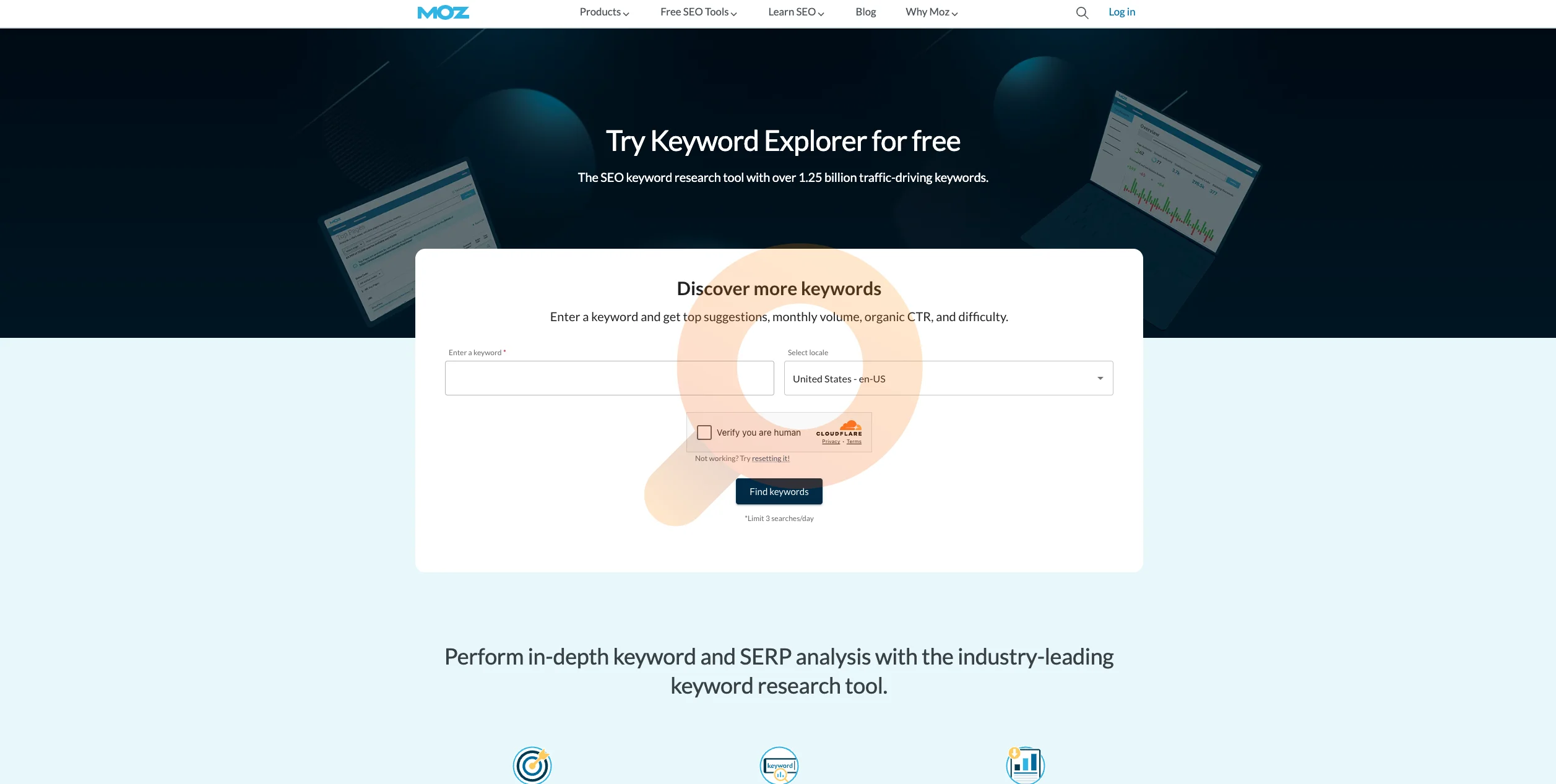Keyword Explorer (Moz)