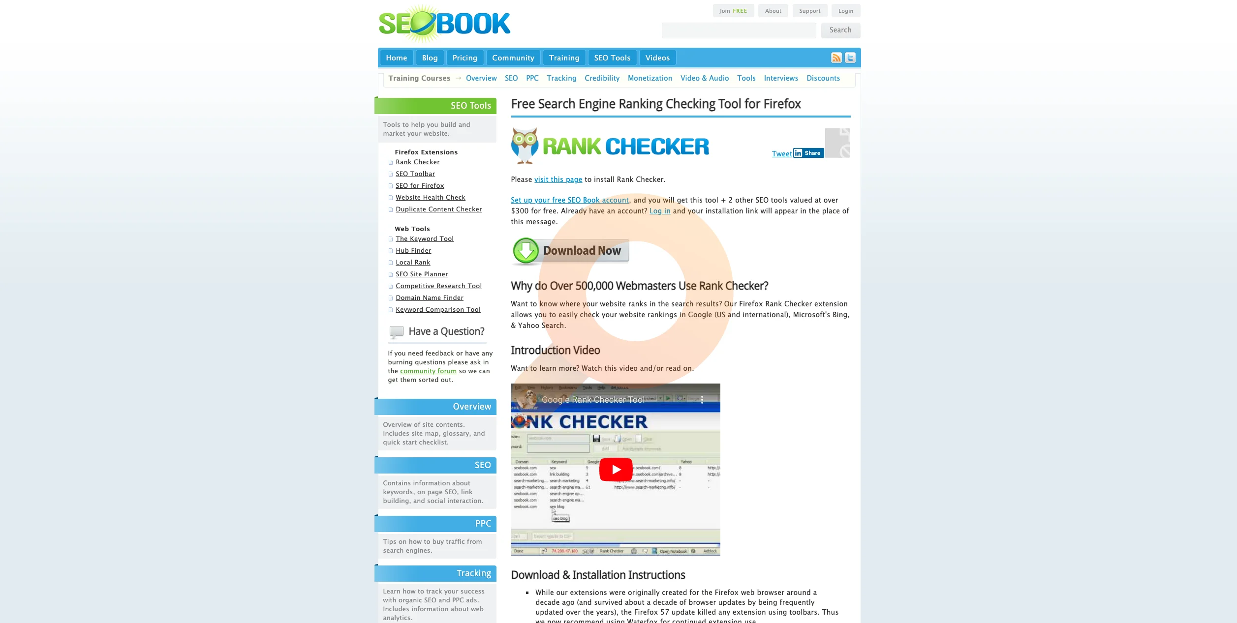 Rank Checker for Firefox