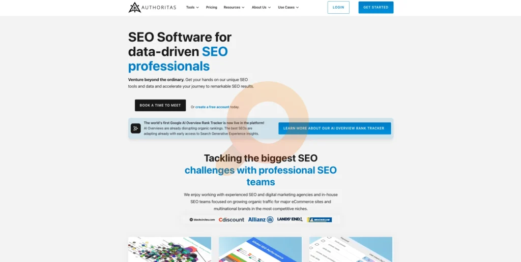 Elevate your SEO game with Authoritas SEO Software.