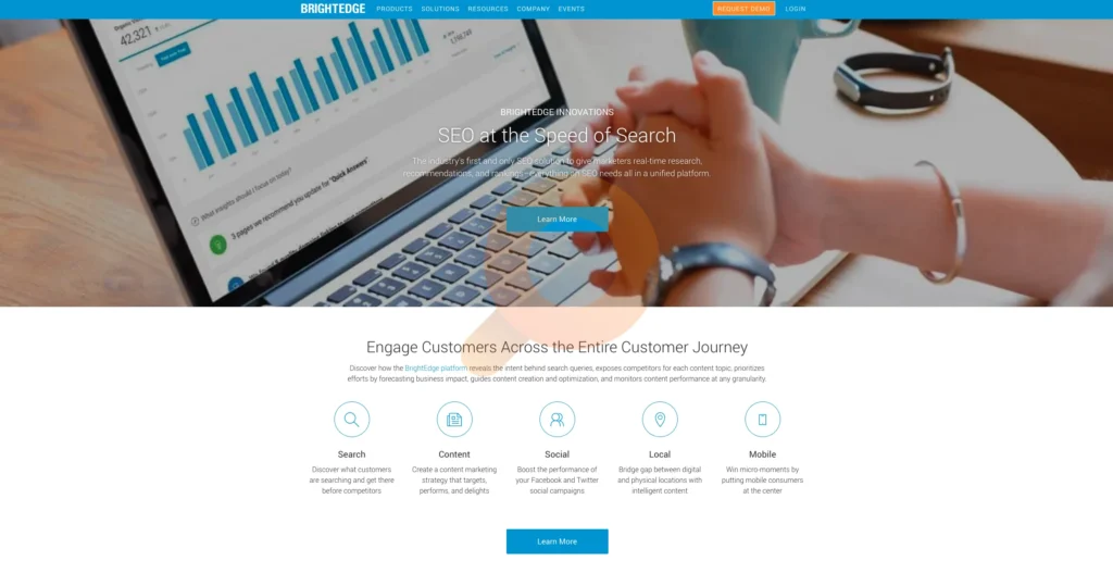 Optimize your digital presence with BrightEdge's enterprise SEO platform.