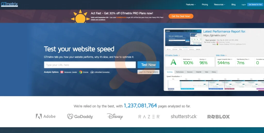 Analyze and optimize website performance and loading speed.