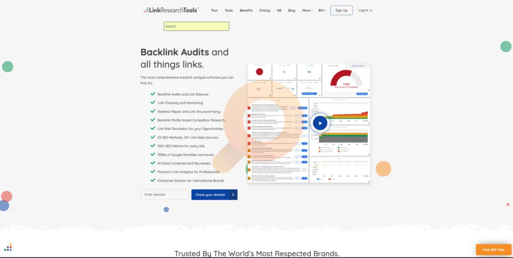 Analyze link prospects and SEO metrics for better campaign management.