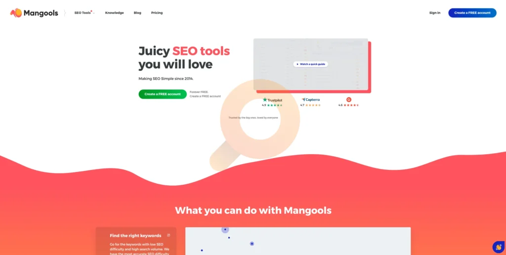 Juicy SEO tools you will love. Making SEO simple since 2014.