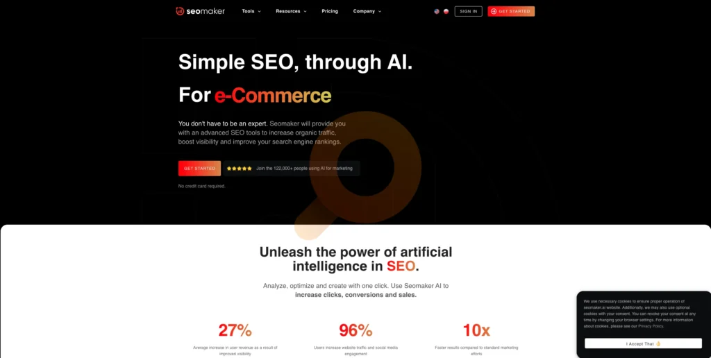 Seomaker will provide you with an advanced SEO tools to increase organic traffic